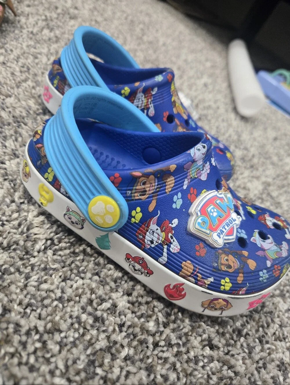 Paw Patrol Toddler 7c Crocs